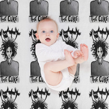 The Cure Print 1 Throw Blanket