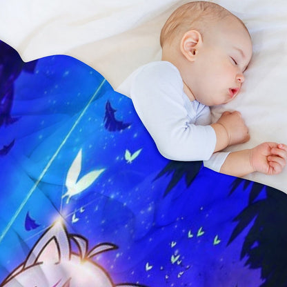 Gacha Life in The Magic Forest Throw Blanket