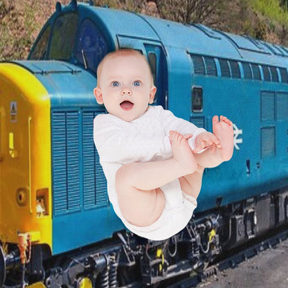 Class 37 at Bewdley Throw Blanket
