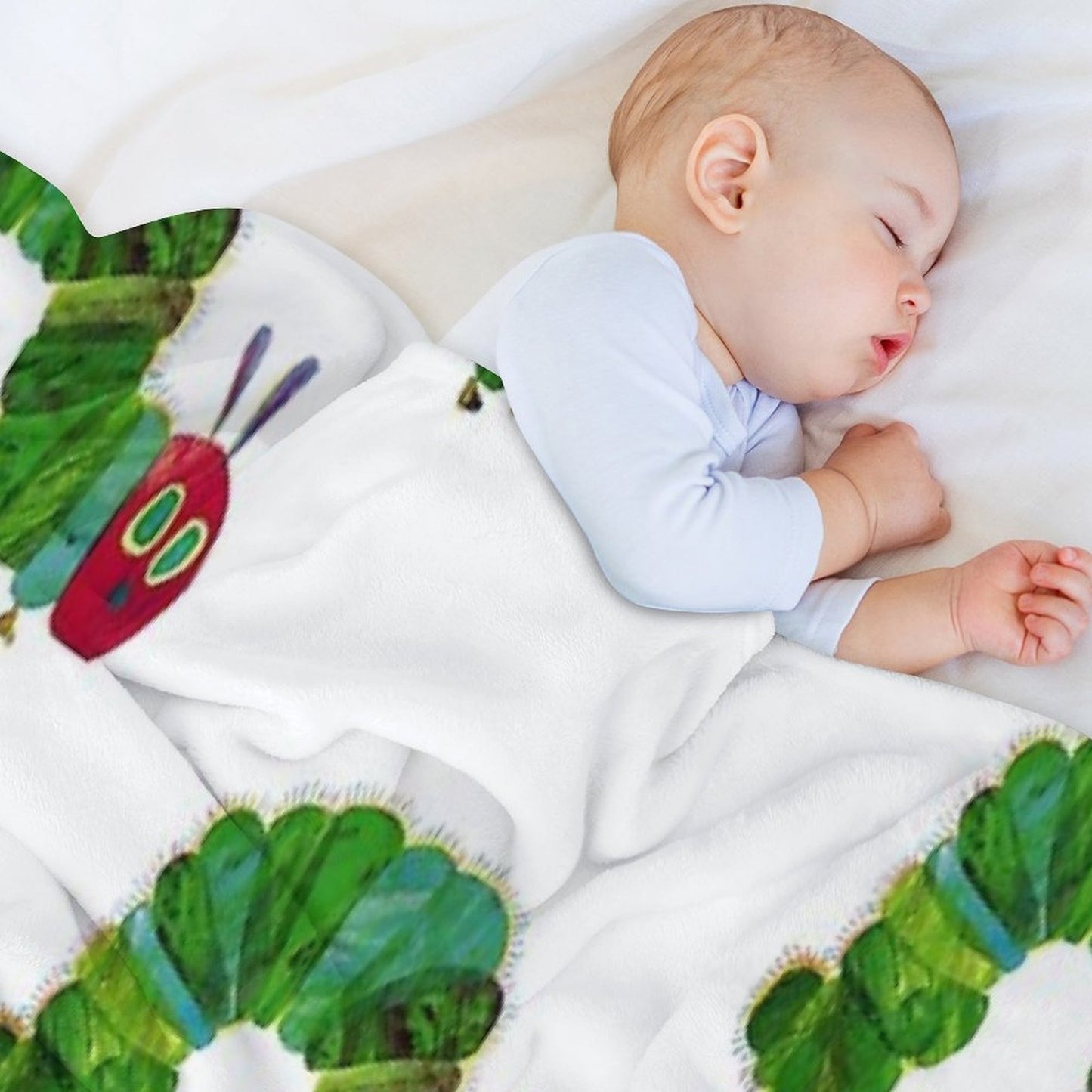 The Very Hungry Caterpillar Throw Blanket