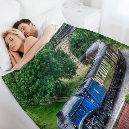 60007 Sir Nigel Gresley Locomotive Throw Blanket
