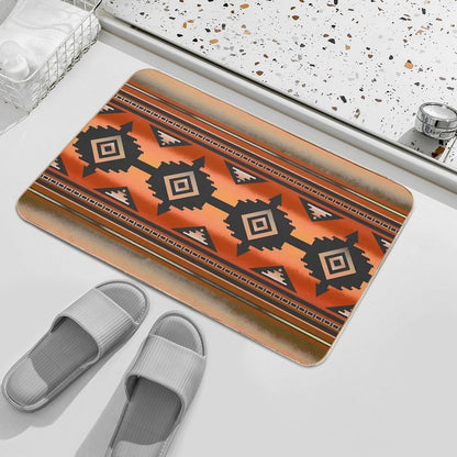 Canyon  Navajo Rust Bath Mat