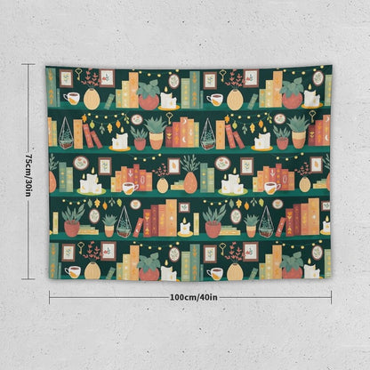 Hygge Library Tapestry
