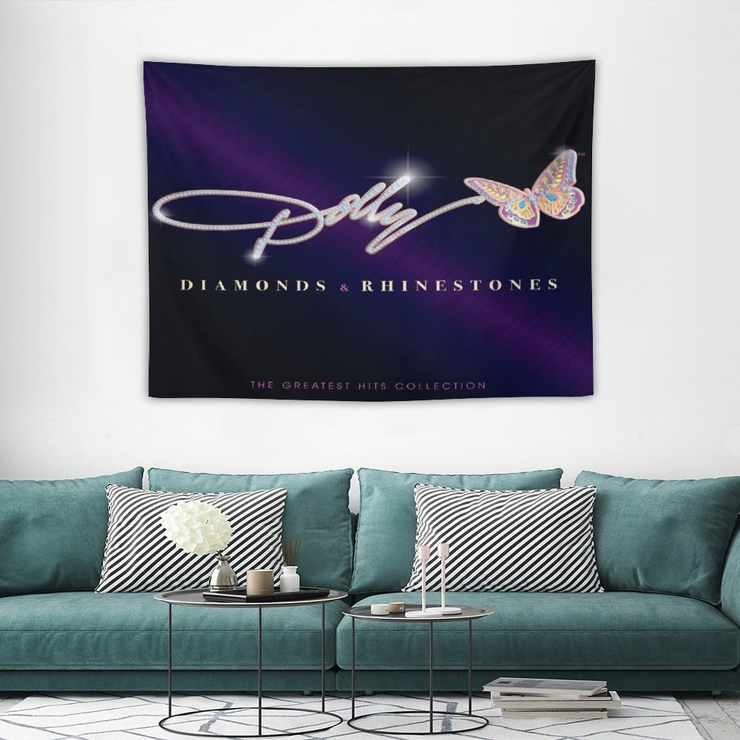 Diamonds & Rhinestones The Greatest Hits Collection Tapestry