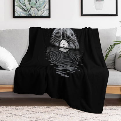 Moon Song Throw Blanket