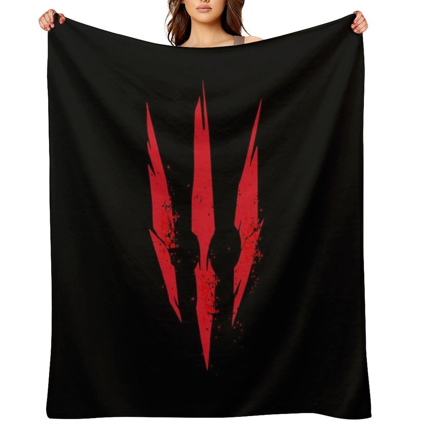 Witcher 3 Funny Throw Blanket