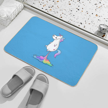 Unicorn Fart Bath Mat