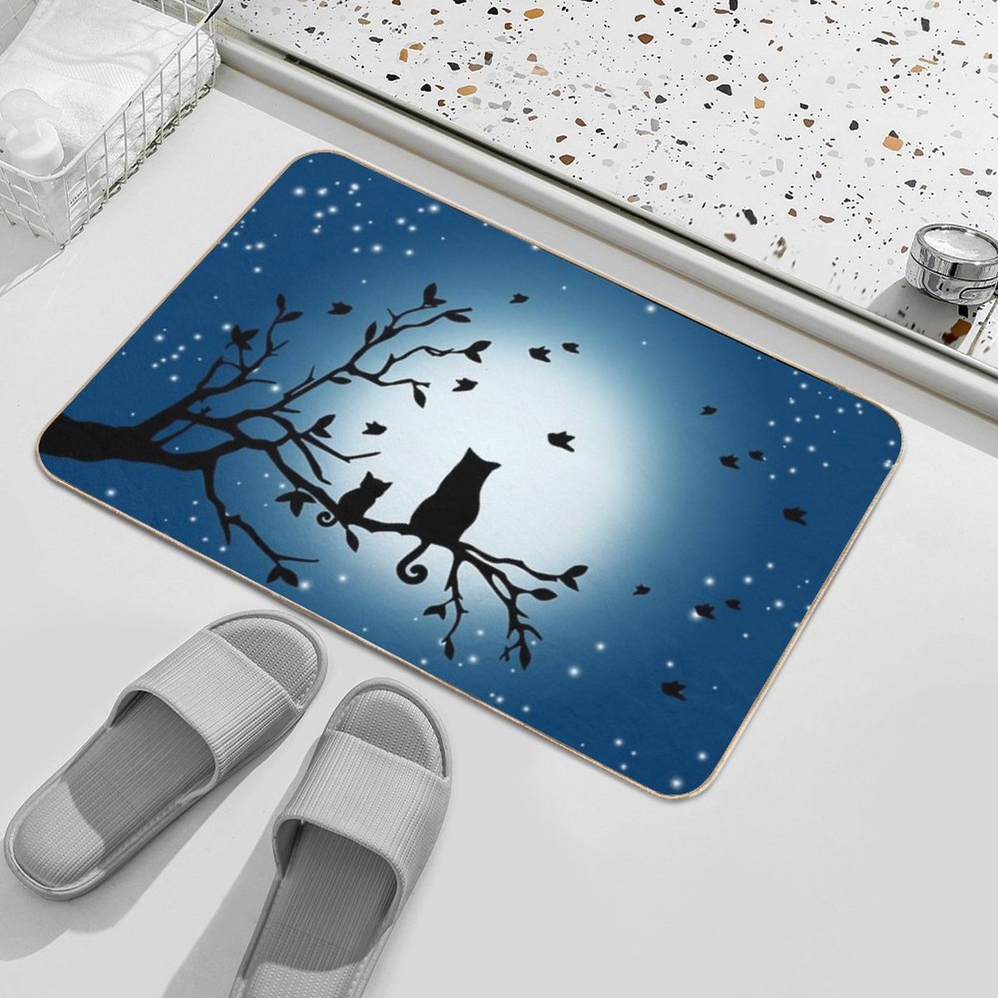 Queen And Kitten Bath Mat