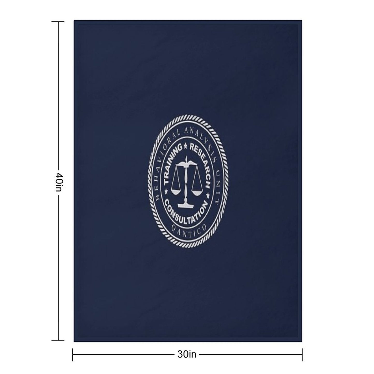 BAU - Logo Throw Blanket