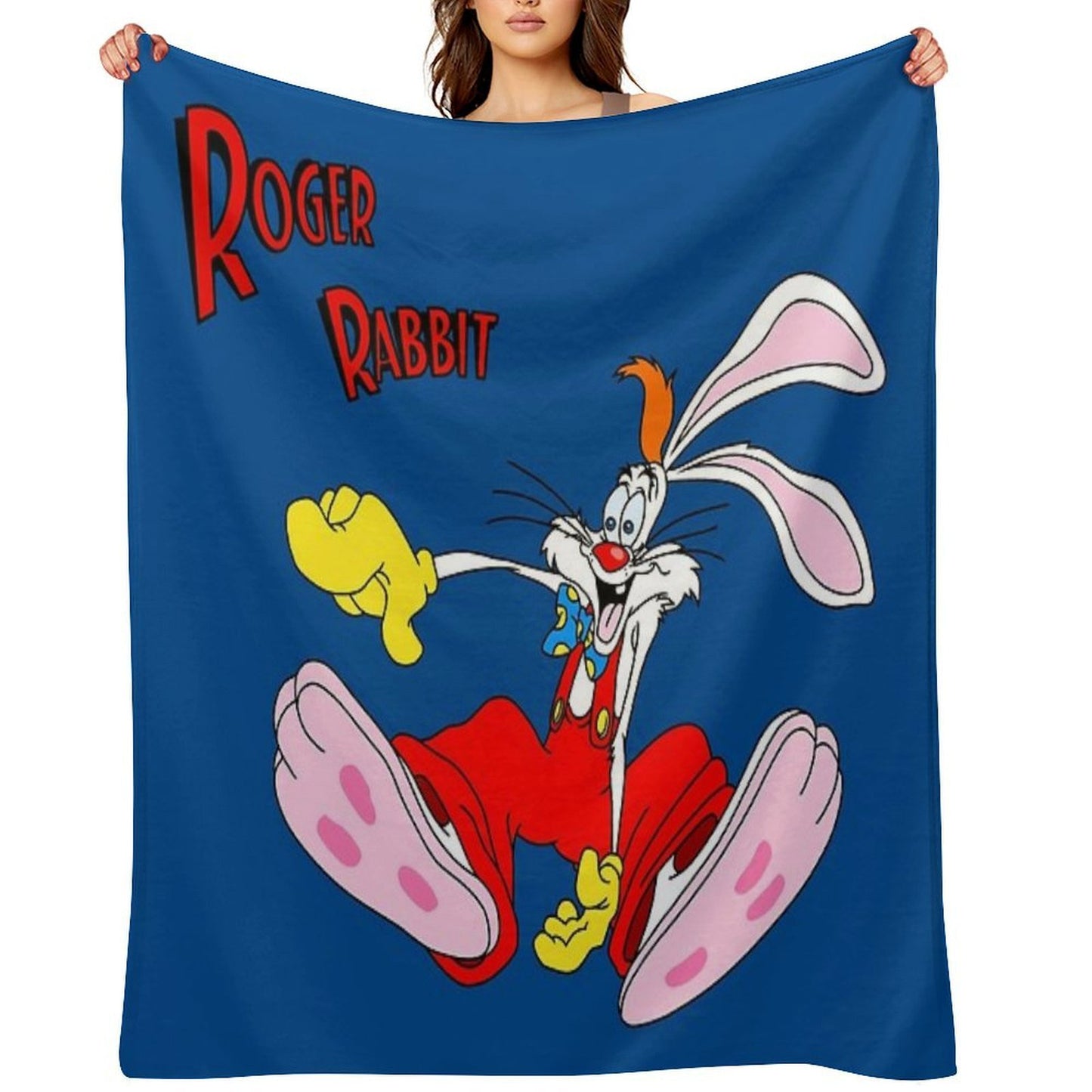 Roger Rabbit I Throw Blanket