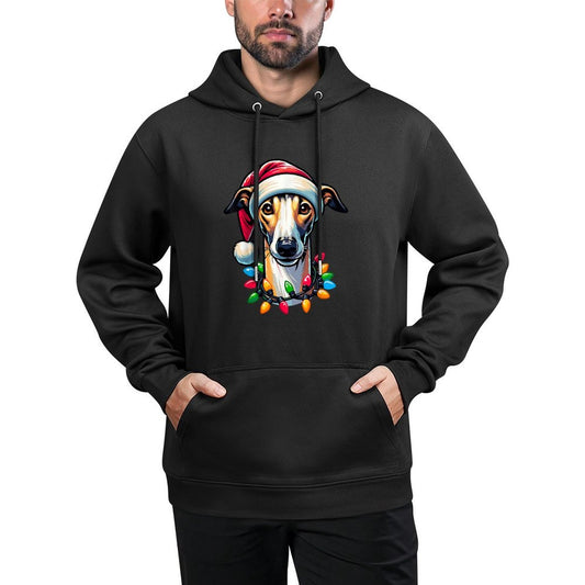 Dog Owner Xmas Men Women Favorite Greyhound Christmas Unisex Design Hoodie