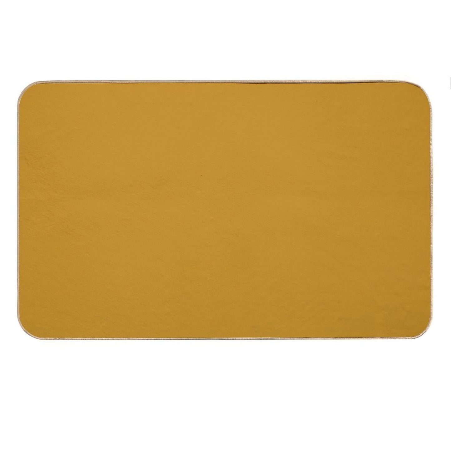 Best Seller Golden Mustard Yellow Solid Color Pairs with Sherwin Williams Auric Gold SW 6692 Bath Mat