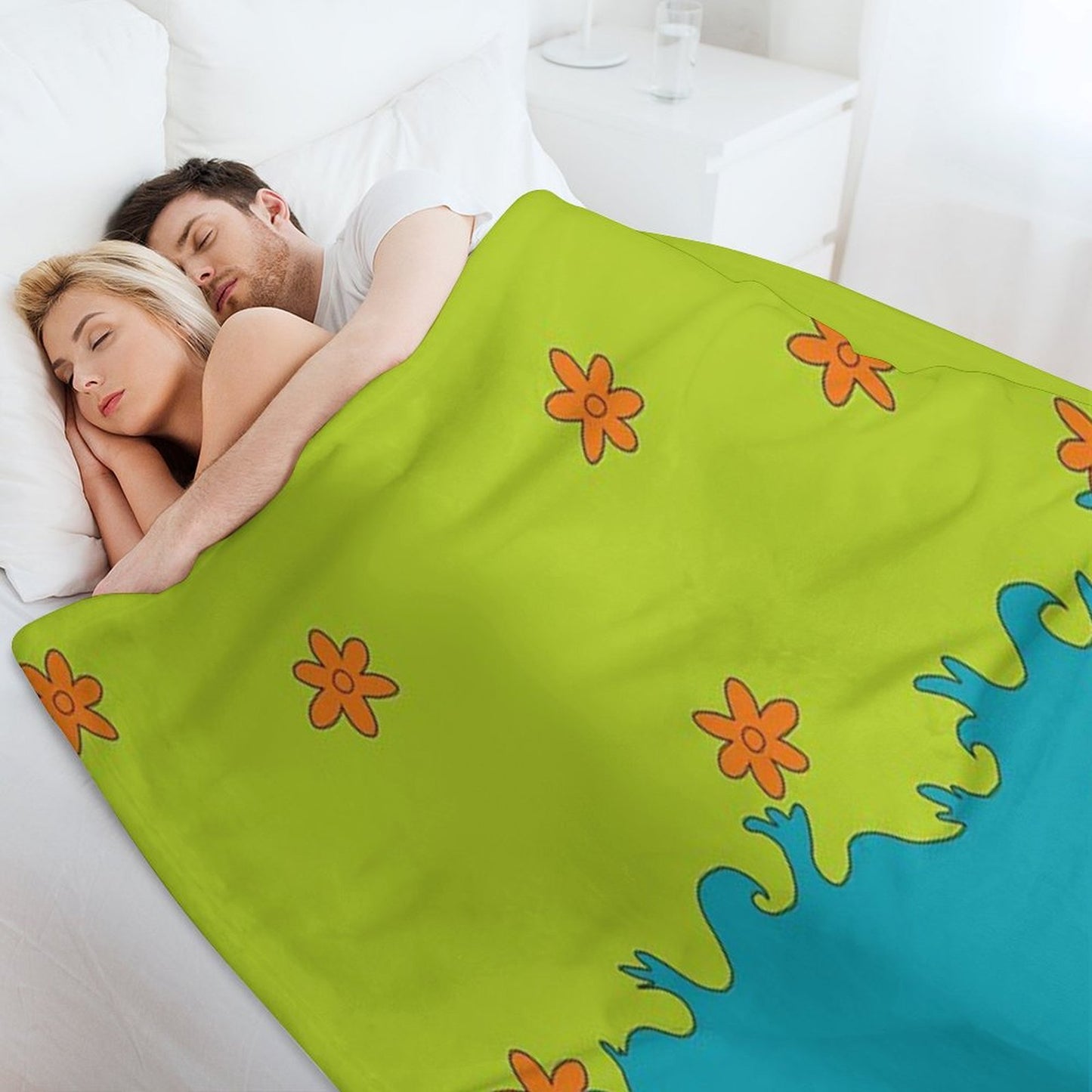 Mystery Pattern Throw Blanket