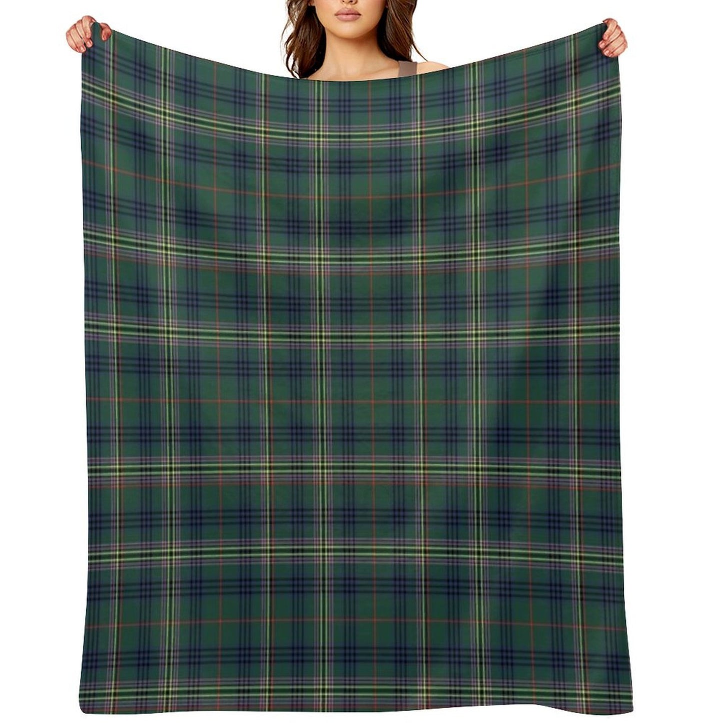 Clan Kennedy Tartan Throw Blanket