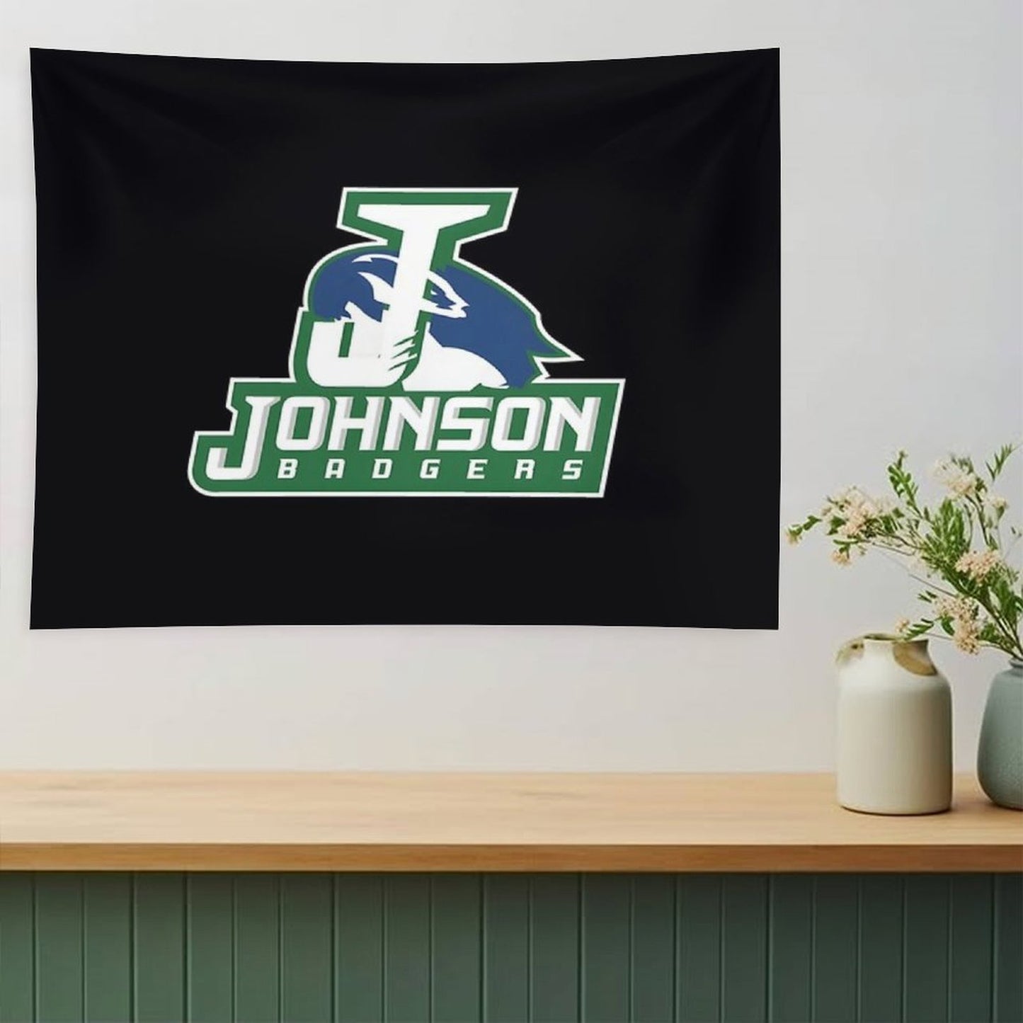 Northern Vermont University–Johnson Badgers Tapestry