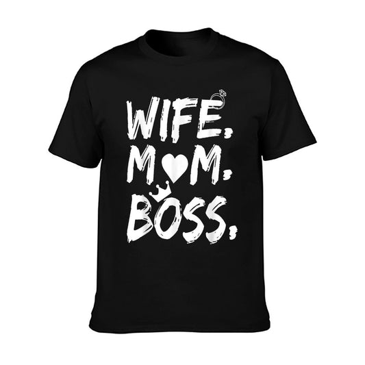 T-shirt for Wife Mom Boss Funny Mother&#39;s Day T-Shirt
