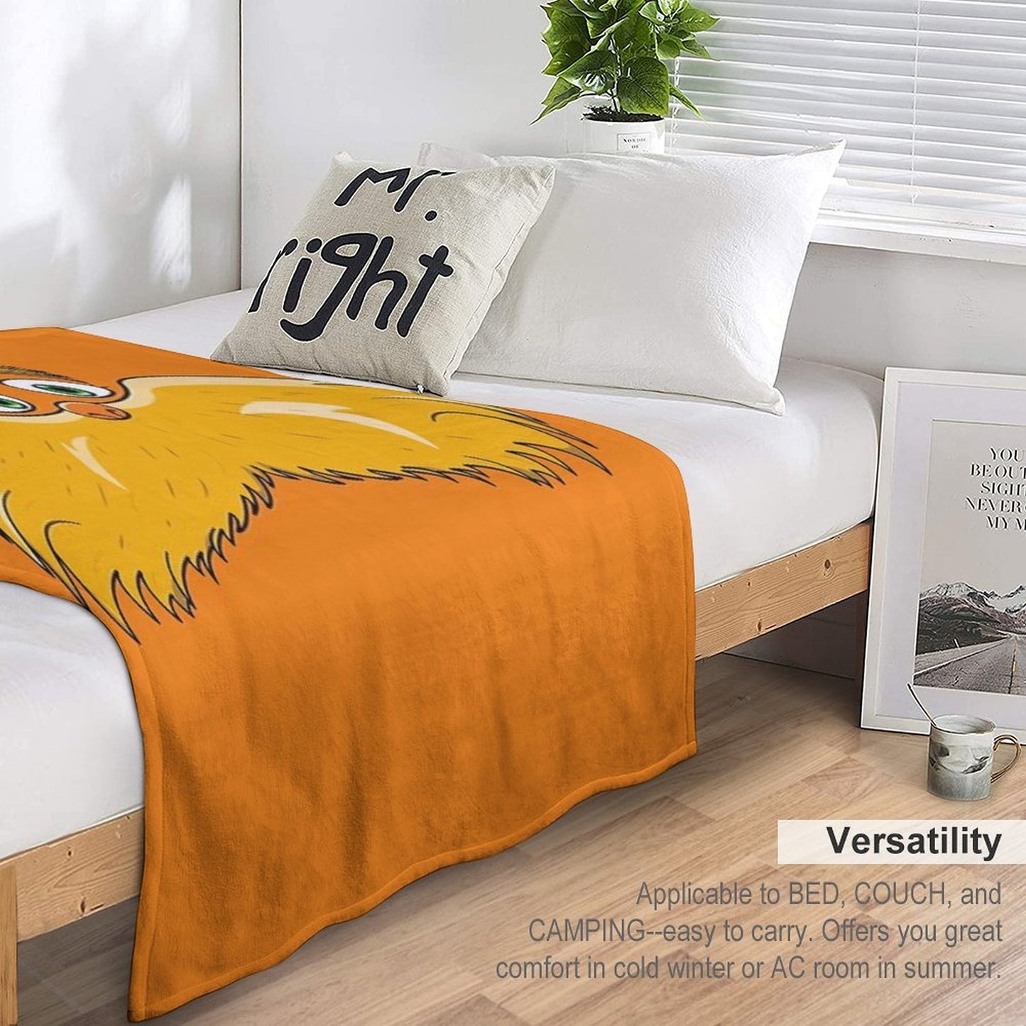 The Lorax Throw Blanket