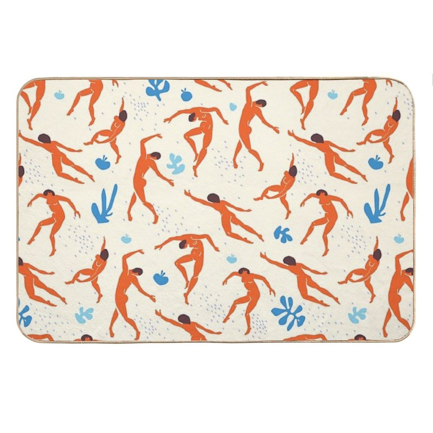 Dancers - Inspired by Matisse Bath Mat