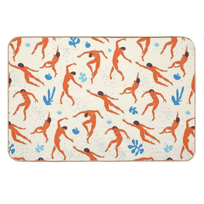 Dancers - Inspired by Matisse Bath Mat
