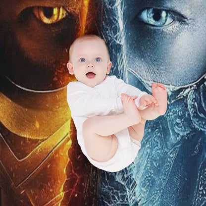 Mortal Kombat Look Throw Blanket