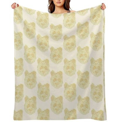 Forest Panda Tee Throw Blanket