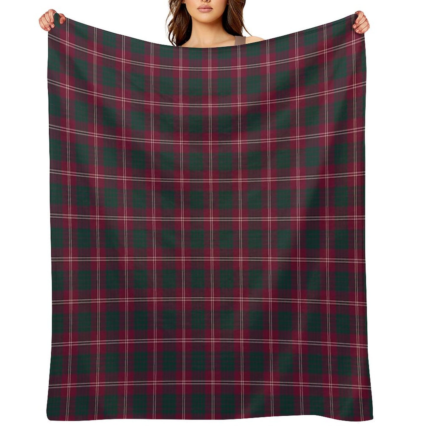 Clan Crawford Tartan Throw Blanket