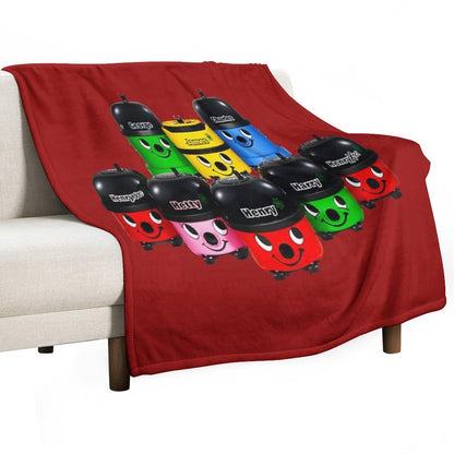 Henry Hoover And Friends Throw Blanket
