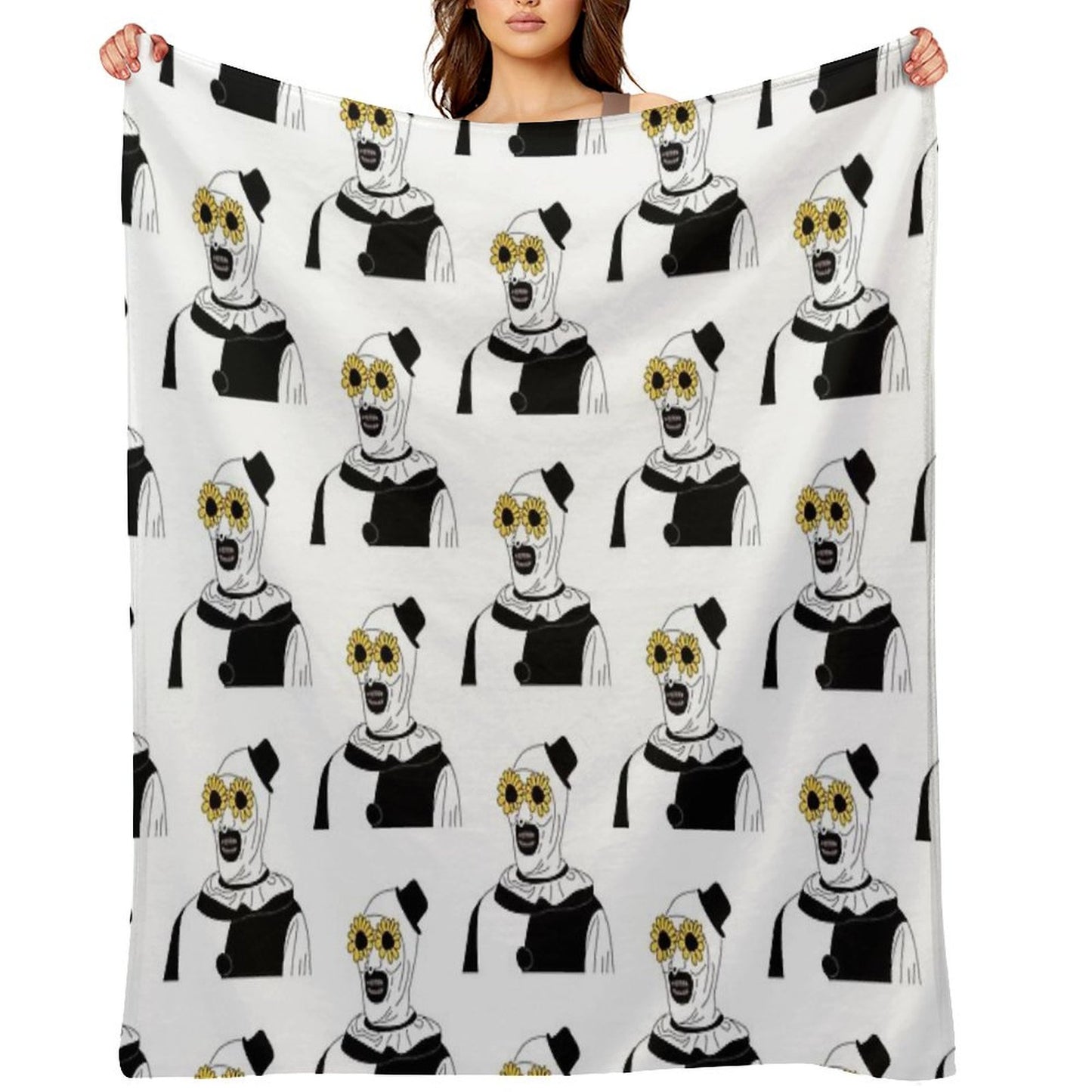 Art The Clown - Terrifier Classic Throw Blanket