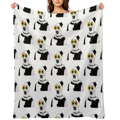 Art The Clown - Terrifier Classic Throw Blanket