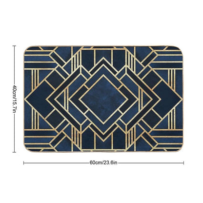 Art Deco Bath Mat