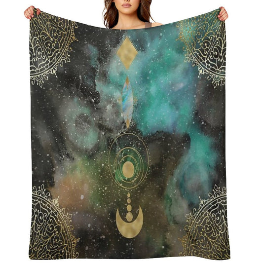 Magick Universe Throw Blanket