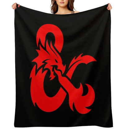 Dungeons & Dragons Logo Throw Blanket