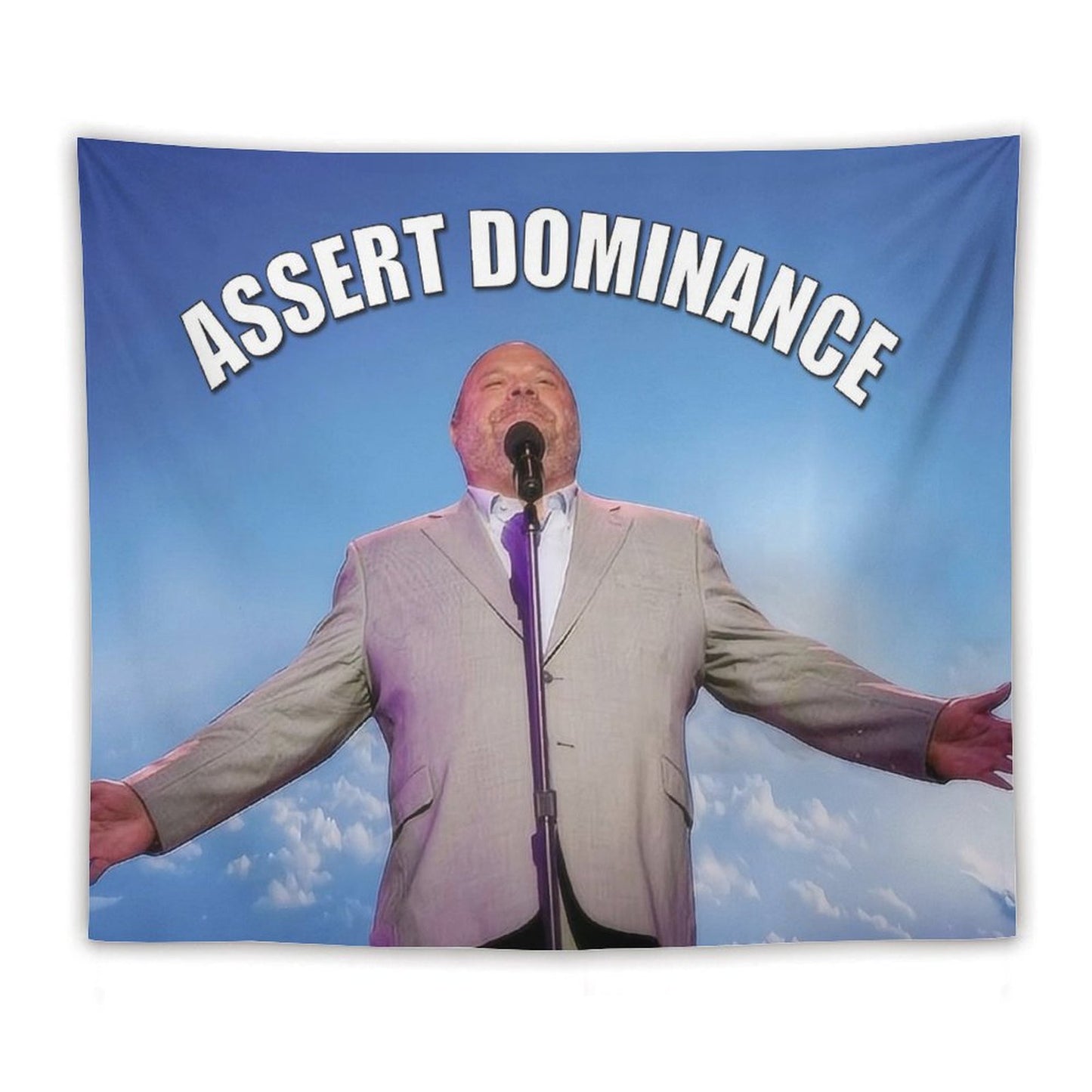 Superior Betram Assert Dominance Tapestry