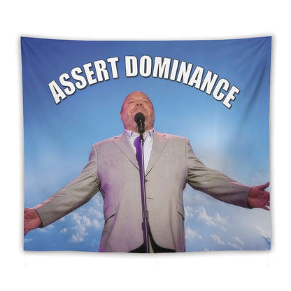 Superior Betram Assert Dominance Tapestry