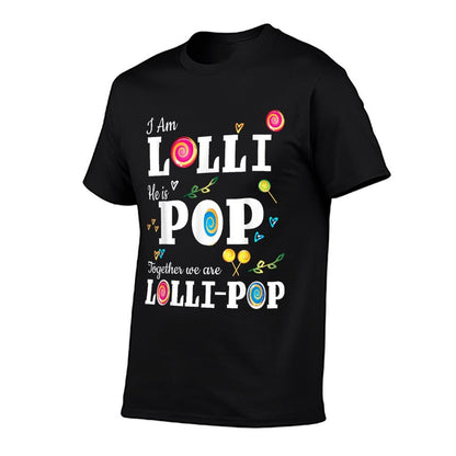 Funny Lolli Pop Lollipop Grandmother Grandfather Shirt Gift T-Shirt