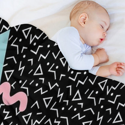 Memphis Pattern 20 - Retro 90s  80s Throw Blanket