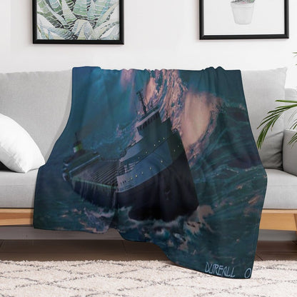 Edmund Fitzgerald Throw Blanket