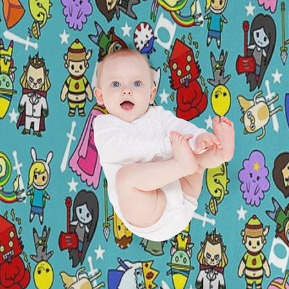 Time for Adventures Throw Blanket