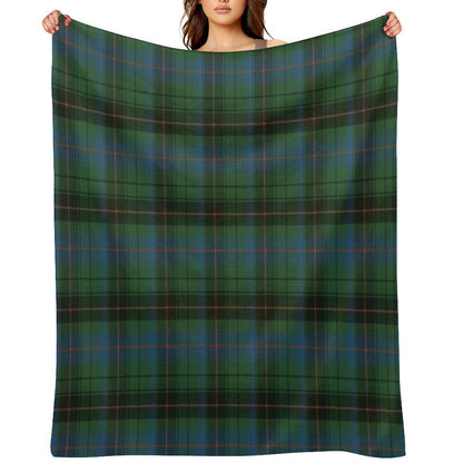 Davidson Clan Ancient Tartan Throw Blanket