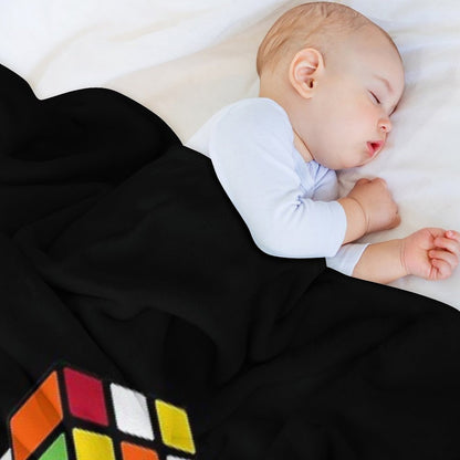 Rubick's Cube Throw Blanket