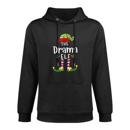 Drama Christmas Elf Matching Pajama X-Mas Party Layering Staple Hoodie