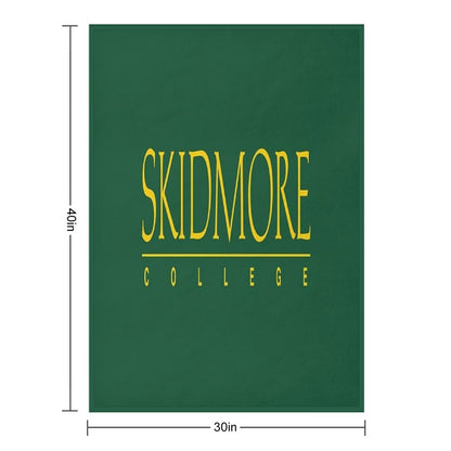 Skidmore College Throw Blanket