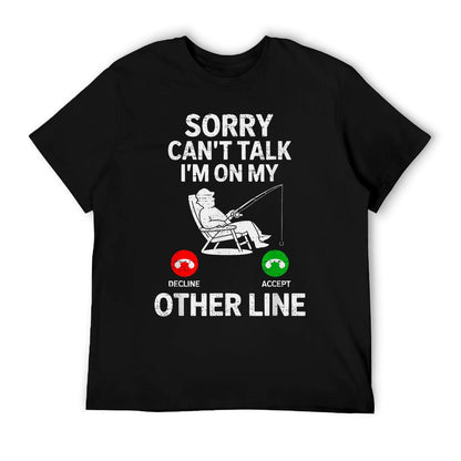 Funny Fishing Dad Fisherman Fish Lover Saying Father&#39;s Day T-Shirt