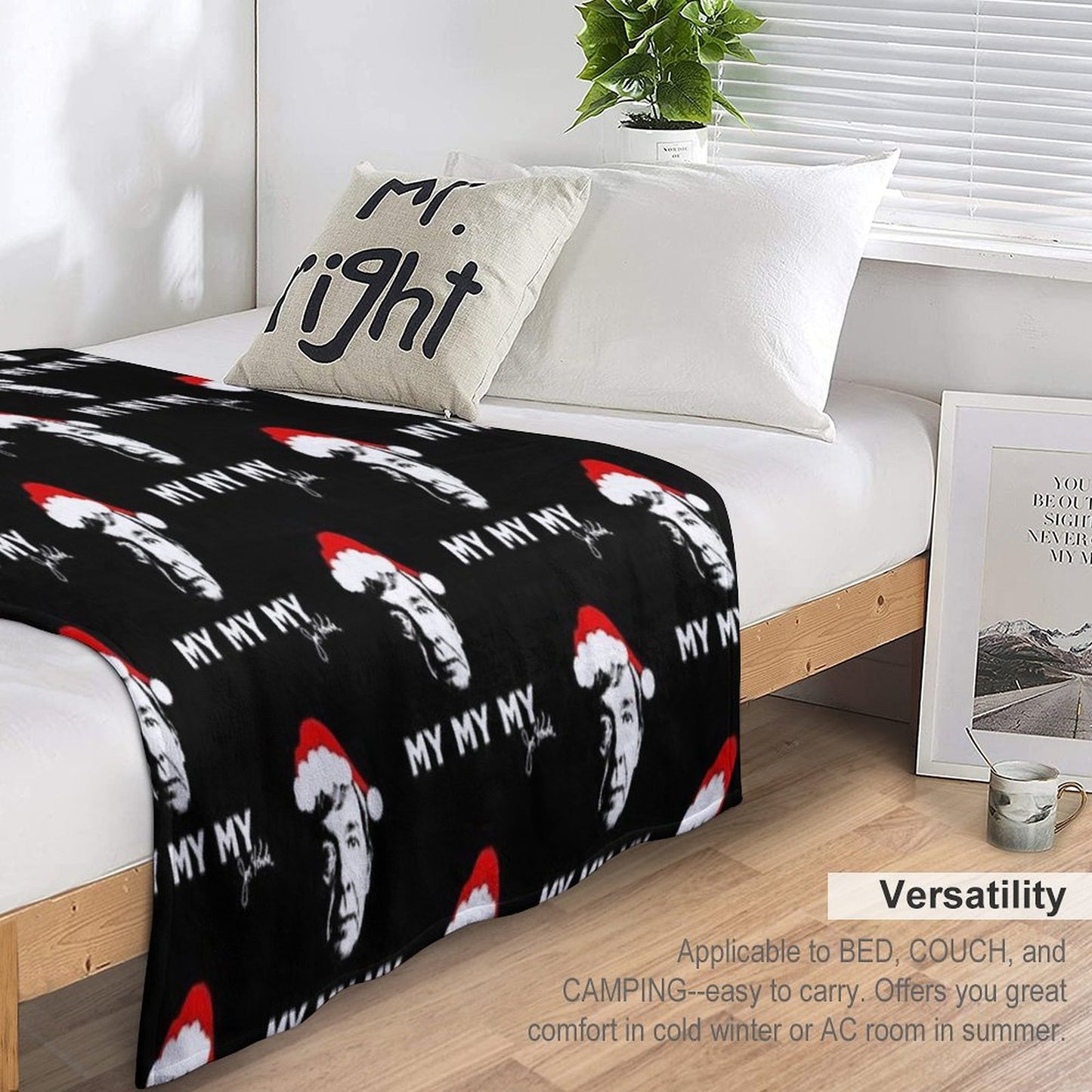 My My My Joe Kenda Throw Blanket