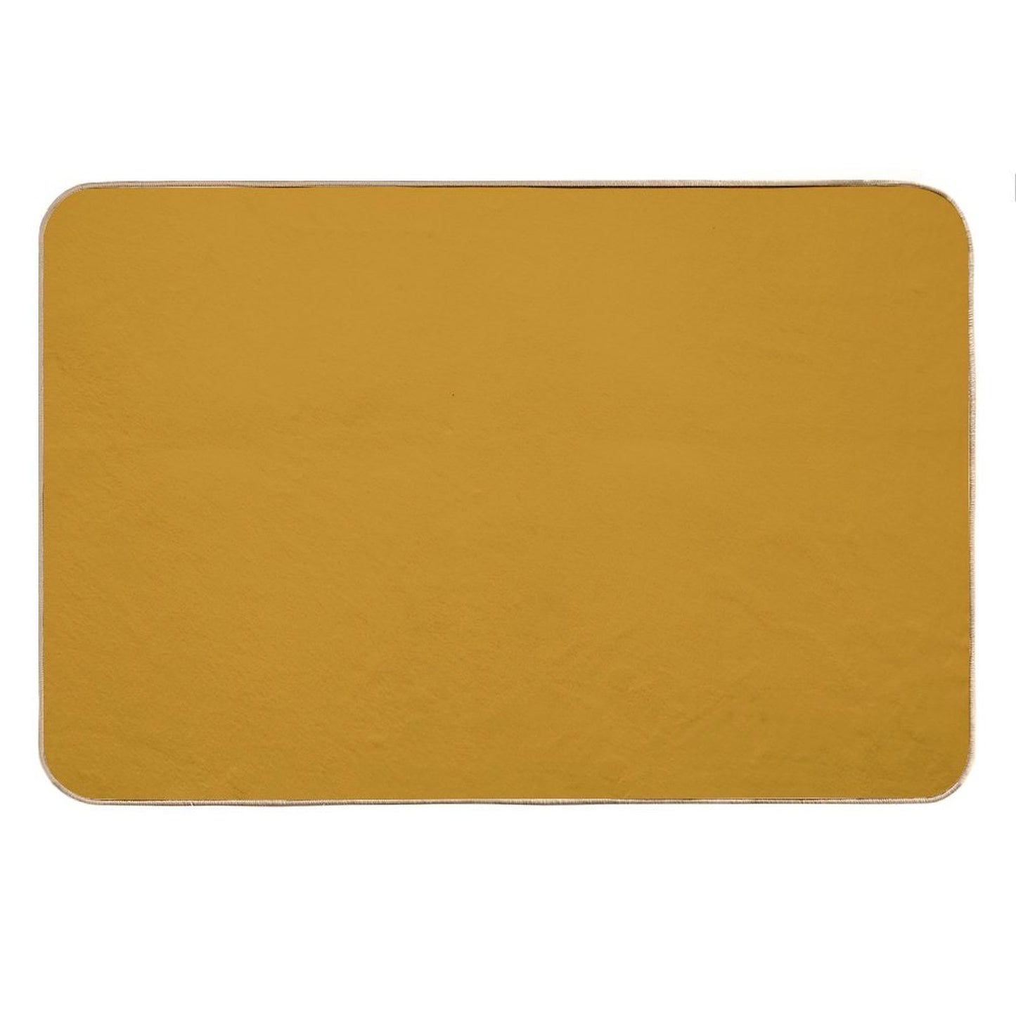 Best Seller Golden Mustard Yellow Solid Color Pairs with Sherwin Williams Auric Gold SW 6692 Bath Mat