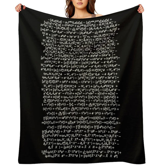 The Standard Model - A Love Poem Throw Blanket