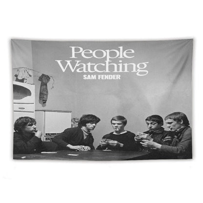 People Watching Tapestry