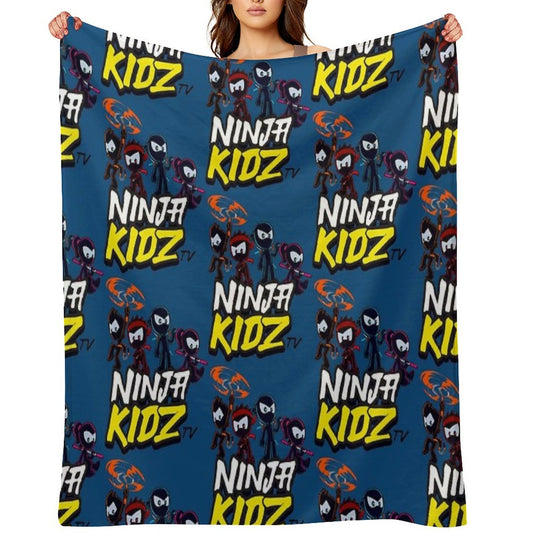 Ninja Kidz Throw Blanket