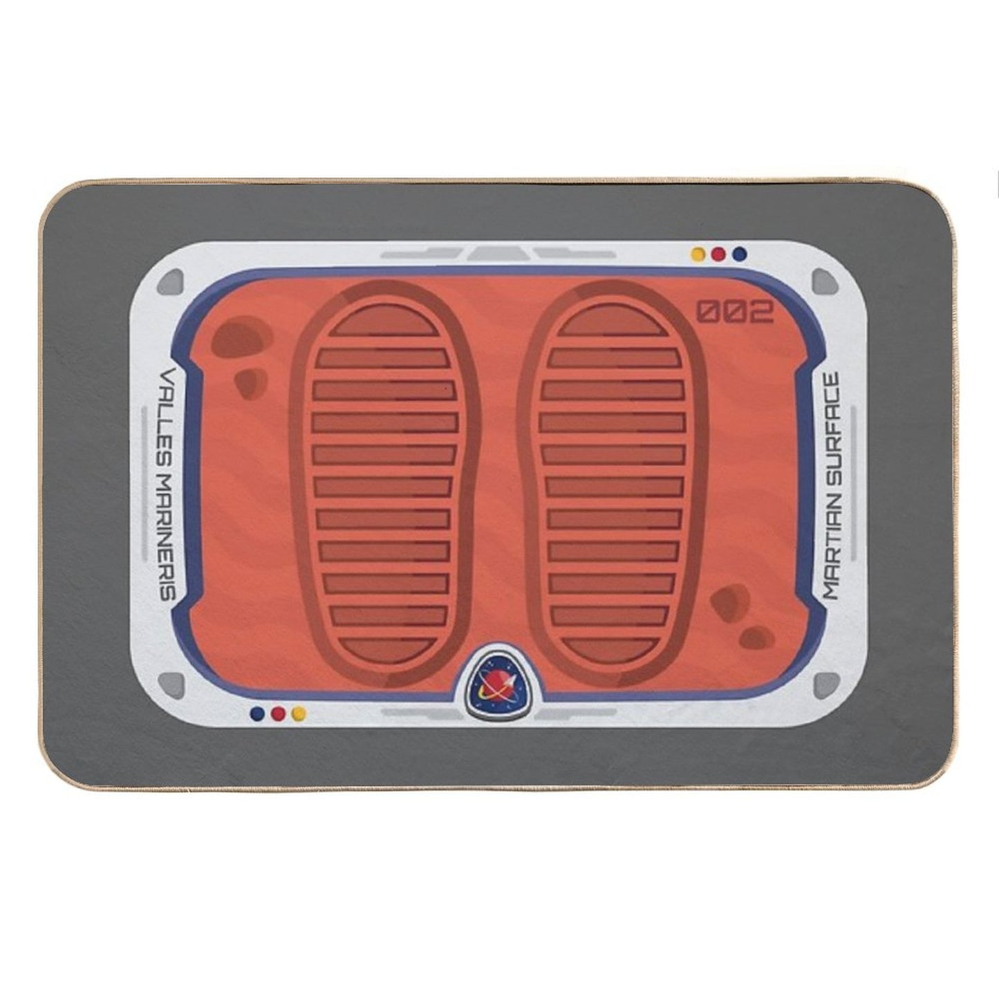 Mars Landing Bath Mat