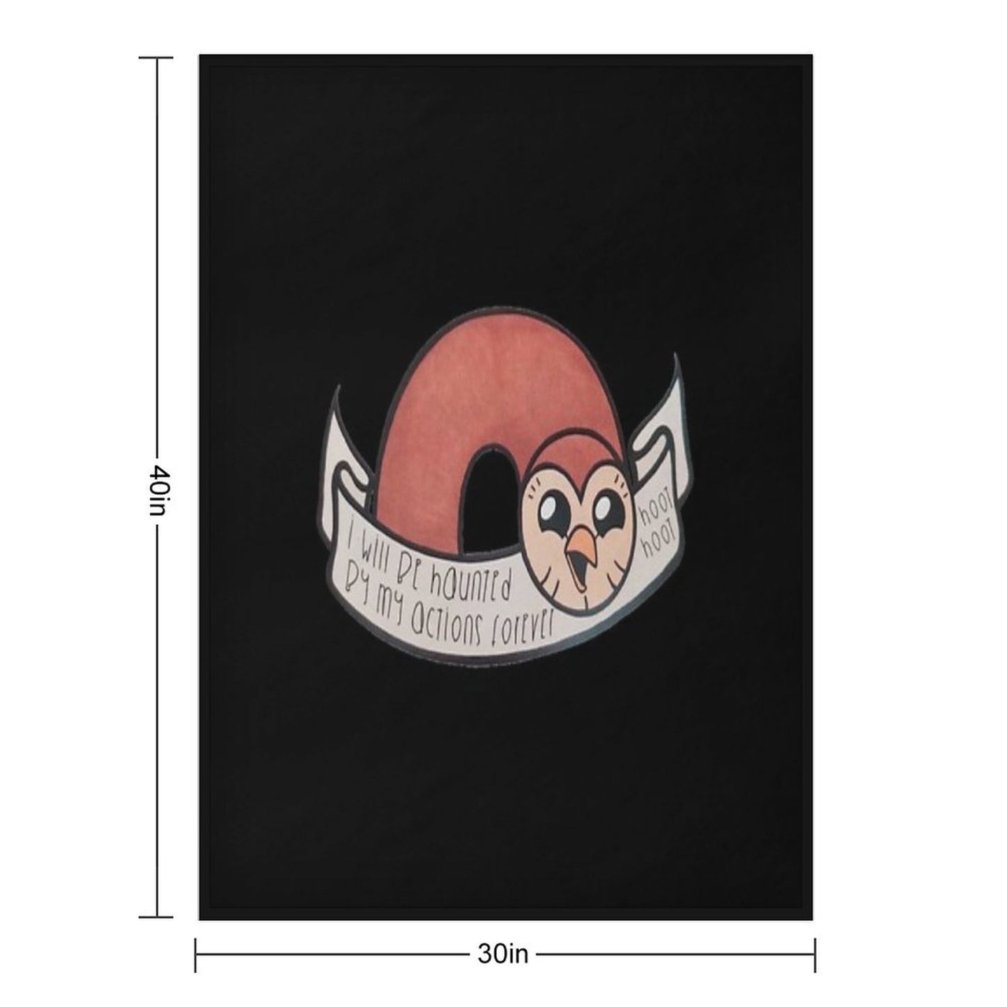 GOOD OWL Perfect Gift  Owl House Gift for Fans Throw Blanket